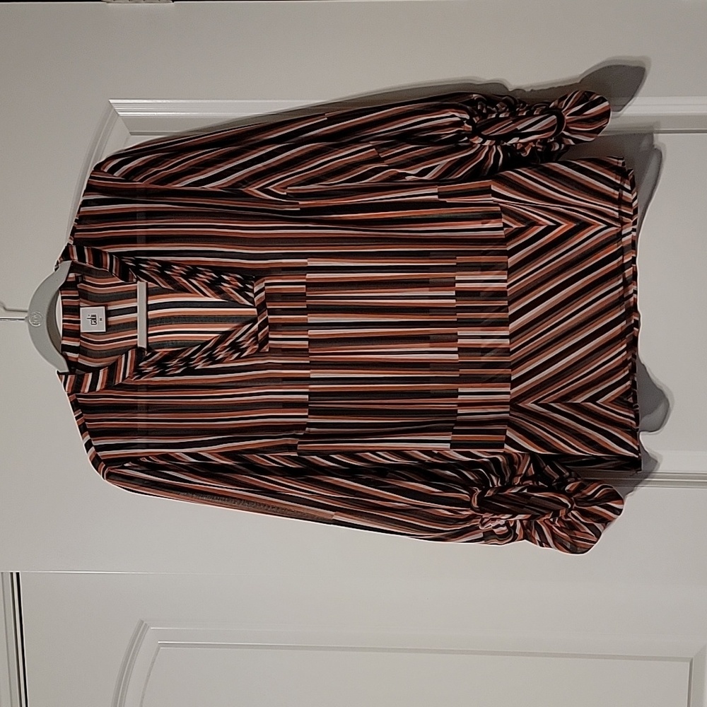 CAbi Ultimate Striped Blouse, medium